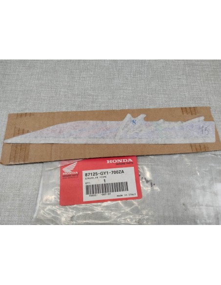 Décor autocollant avant type3 de SA50 VISION 93 SA75 93 HONDA 87125-GY1-700ZA