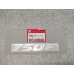 Sticker Auvent Arrière Gauche Honda VFR750F 88/89 - 77207-ML7-920ZB