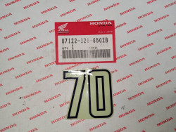 Sticker Latéral Honda ST70 DAX Réf. 87122-126-650ZB