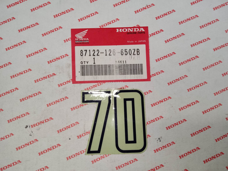 Sticker Latéral Honda ST70 DAX Réf. 87122-126-650ZB