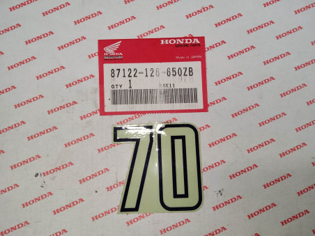 Sticker Latéral Honda ST70 DAX Réf. 87122-126-650ZB