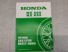 Additif Manuel Atelier Honda NX500 NX650 Dominator 1997