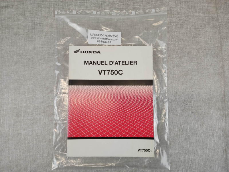 Manuel Atelier Honda VT750C Shadow 2003 – Réf. 63MEG00