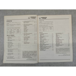 MANUEL D'ATELIER VT 500E ORIGINE HONDA 1983 67-MF5-00Z 67MF500Z