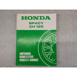 Manuel Atelier Honda Spacy CH 125 1988 – Réf. 67KV800