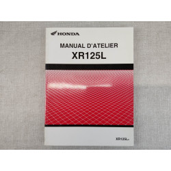 Manuel Atelier Honda XR 125L 2003 – Réf. 63KRH00