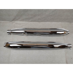 Silencieux Honda CB450 K1 K2 - Réplique paire | Réf. 18300-292-000P