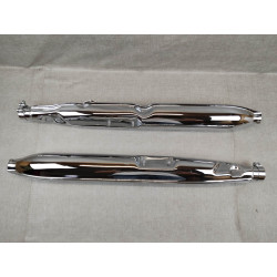 Silencieux Honda CB450 K1 K2 - Réplique paire | Réf. 18300-292-000P