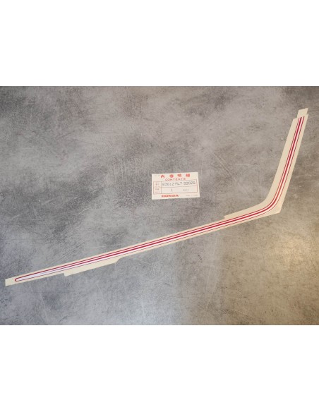 Sticker rayure droit (type 2) VFR 750F INTERCEPTOR 88/89 HONDA 83612-ML7-920ZB