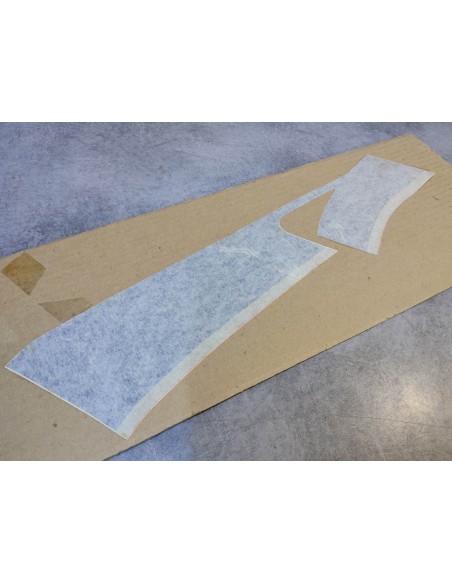 Sticker J rayure coté gauche (type 5) NSR 125R 1990 HONDA 64363-KY4-730ZA