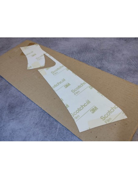 Sticker J rayure coté gauche (type 5) NSR 125R 1990 HONDA 64363-KY4-730ZA