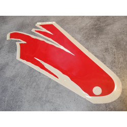 Sticker rayure B coté gauche (type 1) CBR 900 RR 1992 HONDA 64532-MW0-600ZA