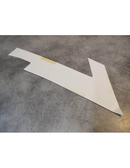 Sticker rayure gauche (type 2) XRV 750 AFRICA TWIN 90/91 HONDA 87139-MV1-300ZB