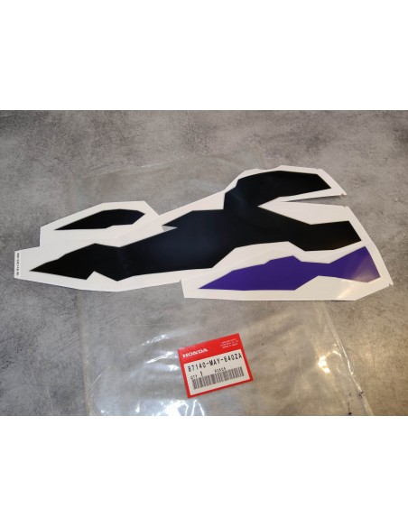 Sticker rayure B droit (type 4) XRV 750 AFRICA TWIN 93/97 HONDA 87140-MAY-640ZA