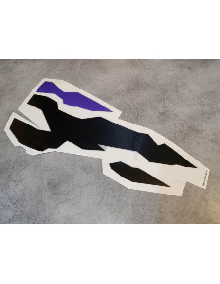 Sticker rayure B droit (type 4) XRV 750 AFRICA TWIN 93/97 HONDA 87140-MAY-640ZA