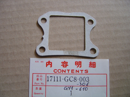 Joint papier pipe admission Honda SA75 SH75 NH50 NH80 - 17111GC8003