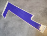 Sticker carénage latéral gauche (type 2) XRV 750L 1990 HONDA 87138-MV1-300ZB