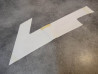Sticker carénage latéral gauche (type 2) XRV 750L 1990 HONDA 87138-MV1-300ZB