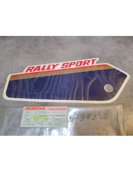 Décor autocollant de couvercle latéral droit MTX 50 A2J HONDA 83606-GF9-730