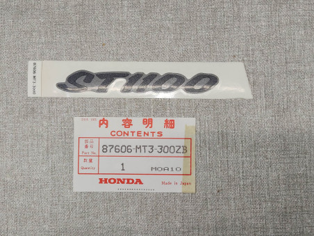 Sticker latéral gauche type 2 Honda ST1100 Pan European 87606-MT3-300ZB