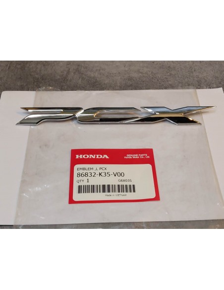 Emblème de PCX 125/150 2014-18 HONDA 86832-K35-V00