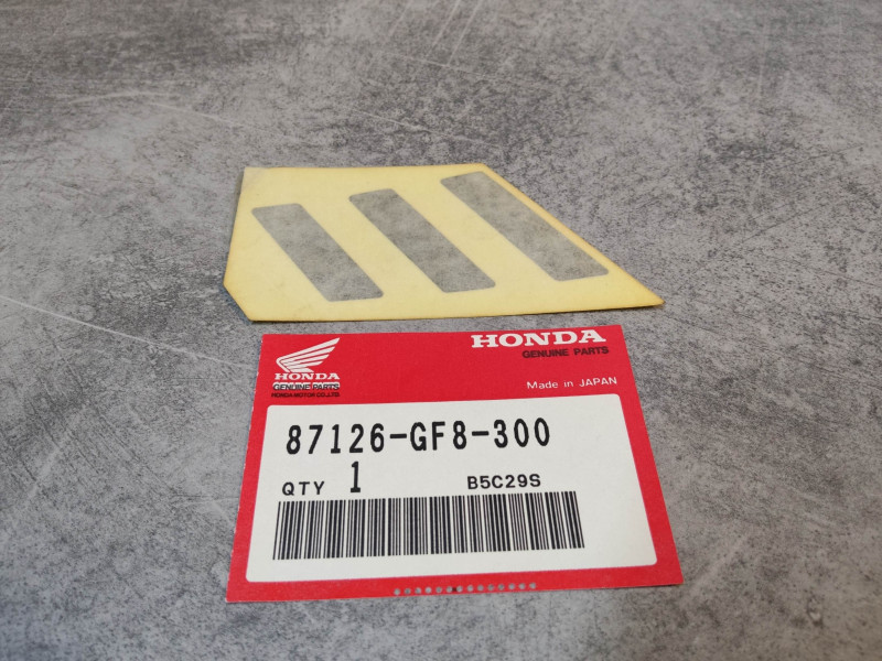 Sticker pour QR 50 1982-85 90/91 HONDA 87126-GF8-300