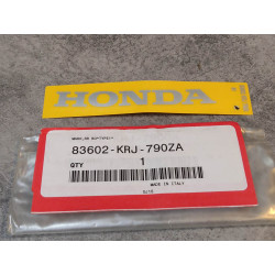 Sticker HONDA cache arrière FES 125/150 2007-11 83602-KRJ-790ZA