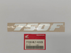 Sticker 750F type 2 Honda VFR750F Interceptor 88 - Auvent arrière droit