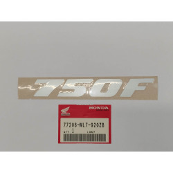 Sticker 750F type 2 Honda VFR750F Interceptor 88 - Auvent arrière droit