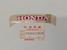 Sticker B auvent arrière VFR750F INTERCEPTOR 88/89 type 2 HONDA 77208-ML7-920ZB