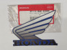 Sticker Réservoir Gauche Honda FX650 Vigor 99/00 - 87112-MAK-E20ZB