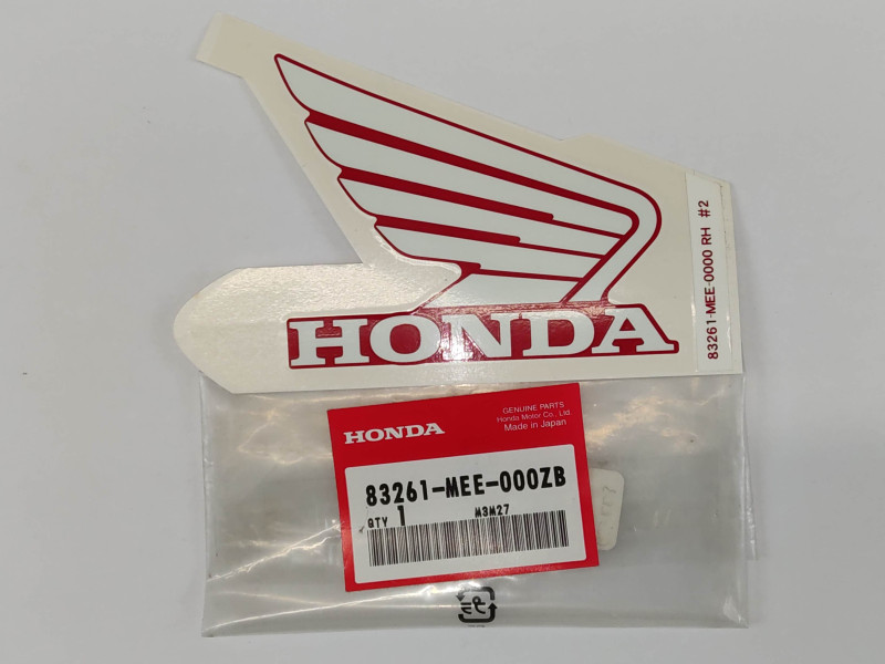 Sticker Auvent Latéral Droit CBR600RR 03/04 Honda 83261-MEE-000ZB