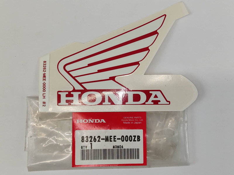 Sticker auvent latéral gauche type 2 CBR600RR 03/04 HONDA 83262-MEE-000ZB