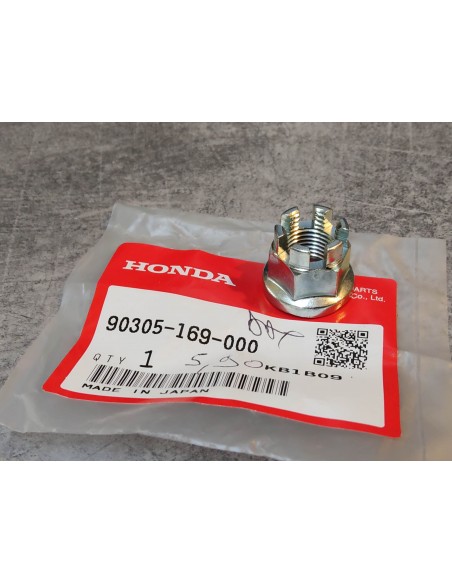 Ecrou a creneaux axe de roue HONDA 90305-169-000