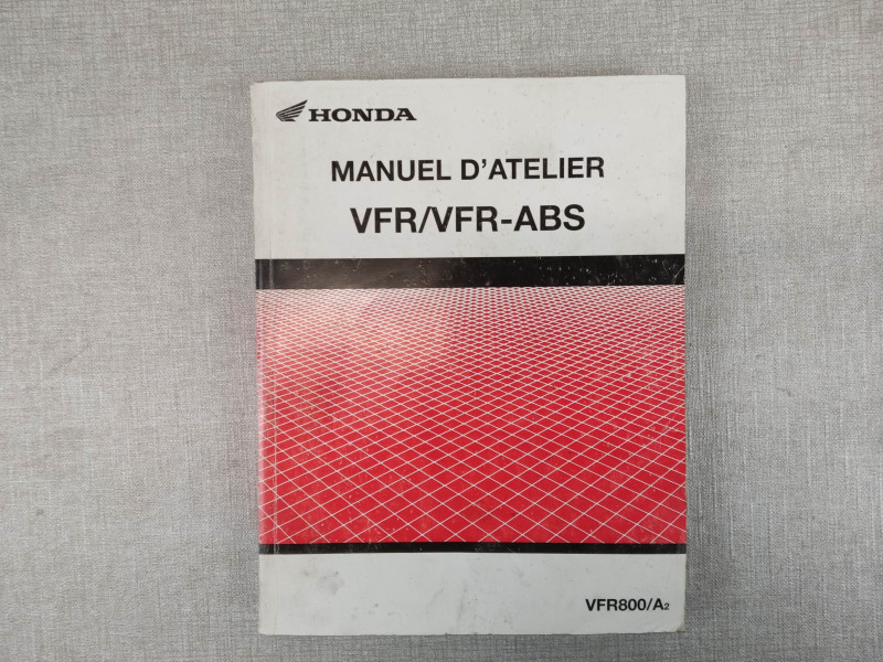 Manuel Atelier Honda VFR 800 2001 – Référence 63MCW00