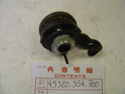 Mécanisme d'étrier de frein avant de CB125JX CB200 plus livrable Honda idem