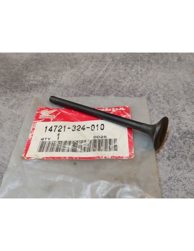 Soupape echappement SL125 CB125S TL125 HONDA 14721-324-010