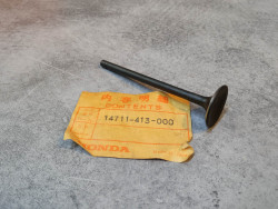 Soupape admission pour CB400N/CB400T CM400T HONDA 14711-413-000