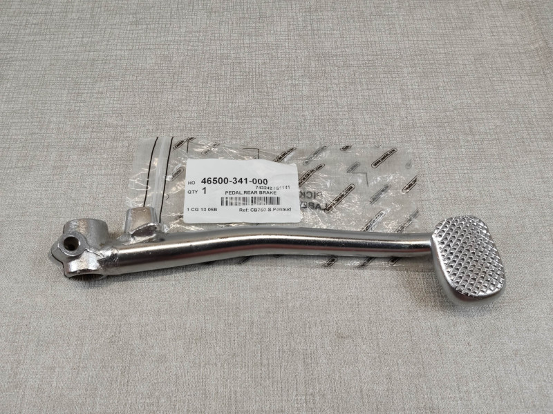 Pédale Frein AR Honda CB750 K2-K6 Neuve 46500-341-670