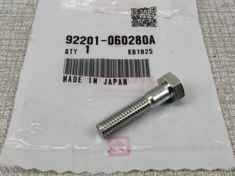 Vis tête hexagonale 6x28 Honda 92201-060280A
