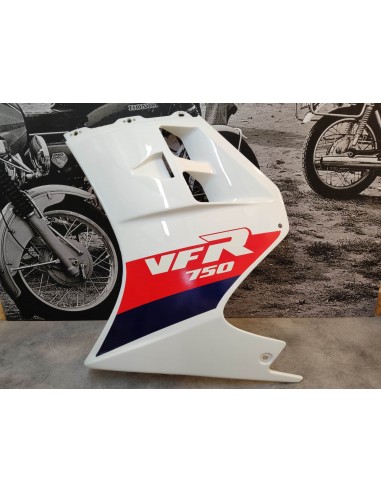 Carénage avant gauche OCCASION TBE VFR 750 F 1986 HONDA 642A9-ML7-672ZA OCC
