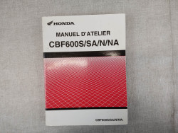Manuel d'atelier origine HONDA CBF600 S SA N NA 2004 63-MER-00