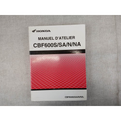 Manuel Atelier Honda CBF600 S N 2004 - 63-MER-00 En Français