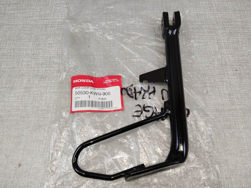 bequille latérale PCX125 PCX150 2010/2012 neuf origine HONDA 50530-KWN-900