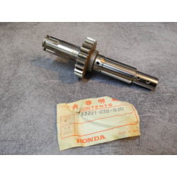 Arbre secondaire de transmission CL125A SS125A HONDA