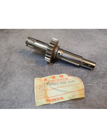 Arbre secondaire de transmission CL125A SS125A HONDA