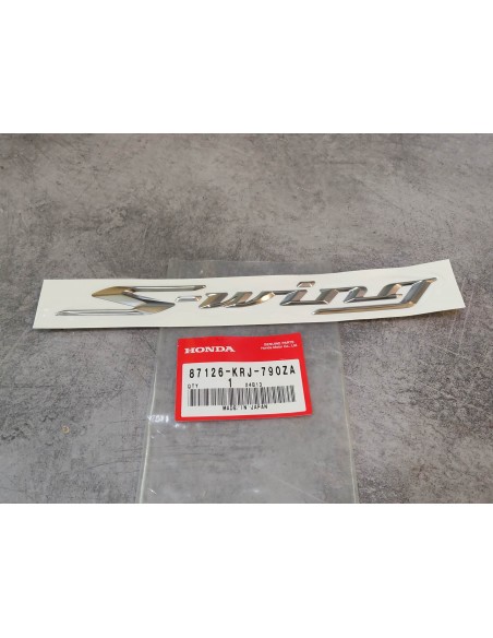 Emblème autocollant S-Wing (type 1) FES125 A/AA/AB FES150 HONDA 87126-KRJ-790ZA