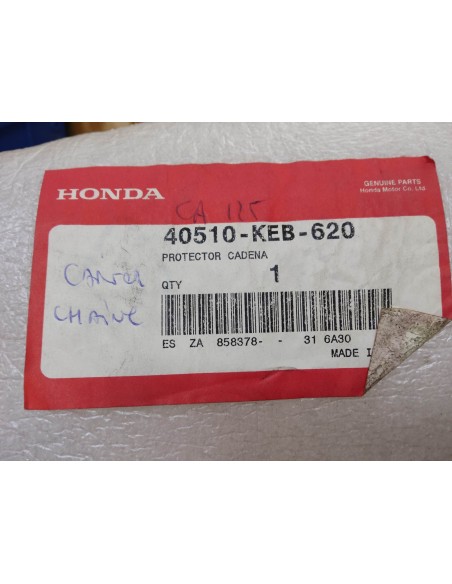 Carter de chaine CA125 REBEL 1997/98 HONDA 40510-KEB-620