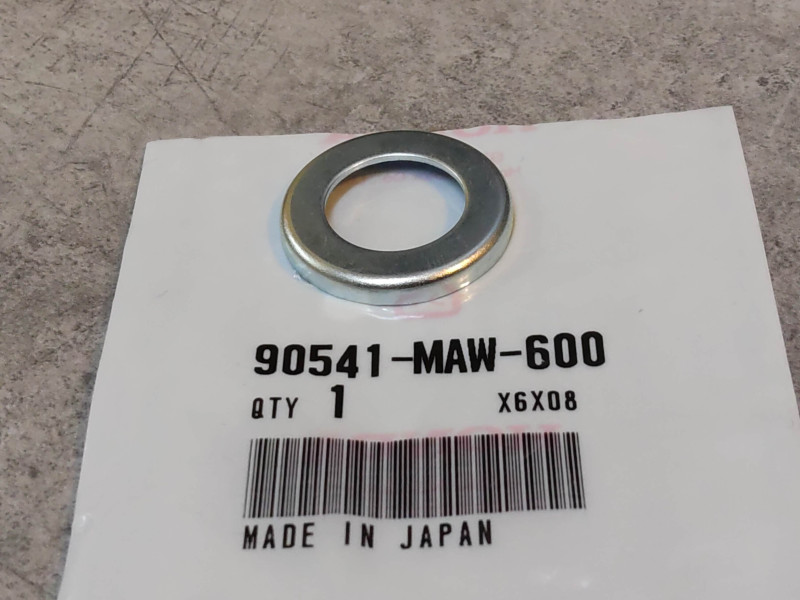 Rondelle des joints caoutchouc de vis de cache culbuteur HONDA 90541-MAW-600
