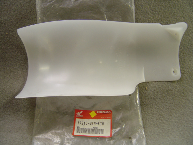 Bavette Boîte à Air Honda XR650R - Réf. 17245MBN670